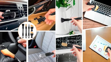 Los mejores cepillos para limpieza y detallado del coche.