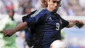 Hoy vamos a disfrutar con ...Gabriel Batistuta