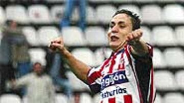 <b>EN FORMA</B>. Borreguero vive un momento muy dulce en el Sporting, donde sigue progresando.