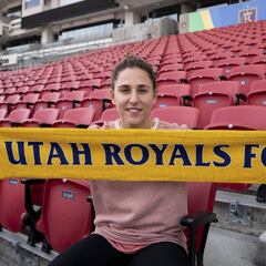Utah Royals recibe a su gran fichaje: Vero Boquete