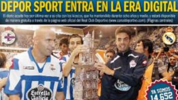 El diario oficial del Deportivo se podrá consultar en la página web del club.