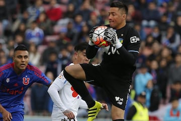 El actual arquero de Colo dejó Universidad de Chile para emigrar a México y recién retornó al país en 2016, a la portería de O'Higgins.  