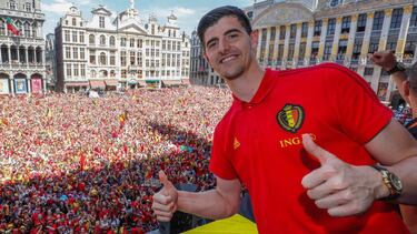 Courtois lidera la lista del Mundial de los porteros