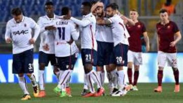 Camilo Zúñiga jugó su tercer partido con la camiseta de Bologna. Ya había estado algunos minutos ante Inter y Lazio.