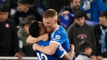 Celebración de la victoria.