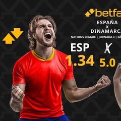 España vs. Dinamarca: horario, TV, pronósticos, estadísticas y clasificación