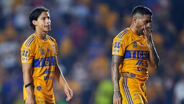 Diego Lainez, perdido en Tigres