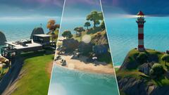 Fortnite: visita Vista Bonita, Alquileres Arcoíris y Faro de Lockie