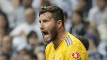 El atacante francés entró de cambio para el segundo tiempo y definió de forma elástica para acercar a su equipo. Sin embargo, no fue suficiente.