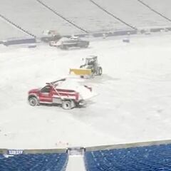 Buffalo Bills’ stadium under siege as crews race to clear snow for game