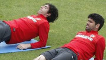 El delantero del Atlético ha llegado muy cargado al final de temporada y será difícil que pueda estar este domingo.