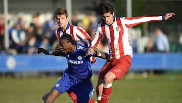 Saeid en la Youth League.