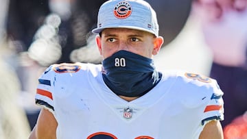 El veterano ala cerrada tuvo un percance abordo de un auto y a través de sus redes sociales el miembro de los Bears informó que se encuentra bien.