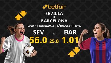 Sevilla FC vs. FC Barcelona: horario, dónde ver, pronósticos y clasificación Liga F