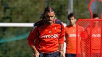 <b>RECUPERADO. </b>La rodilla del central Ortega parece que responde.