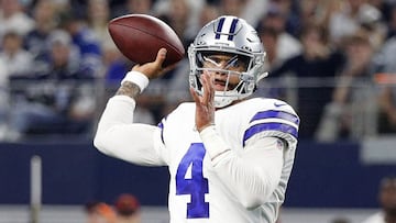 Dak Prescott, quarterback de los Cowboys. viene de una de sus mejores actuaciones como profesional y quiere replicarla contra los Cardinals.