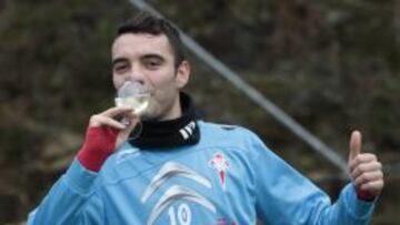 EL REY MAGO CELESTE. Iago Aspas intentará regalarle un necesario triunfo ante el Valladolid a su afición en el día de Reyes.