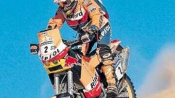 <b>EN SU SITIO. </b>Marc Coma está cumpliendo con las expectativas al manillar de su KTM-Repsol.
