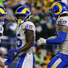 What were the player ratings for Rams vs Seahawks in Week 5?