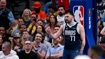 35.000 d¨®lares de sanci¨®n a Doncic por un gesto a los ¨¢rbitros de la NBA
