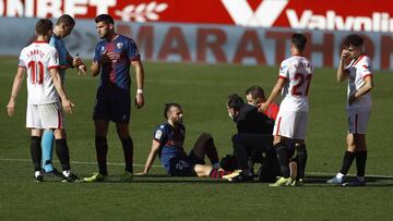 Gastón Silva será baja durante los dos próximos meses