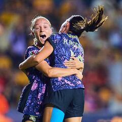 América derrotó a Tigres en la jornada 14 de la Liga MX Femenil