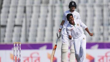 Bangladesh record historic test victory over England