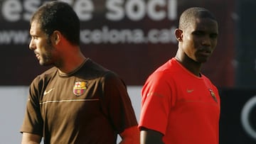 Eto'o: "I love Guardiola as a coach, but not as a person"