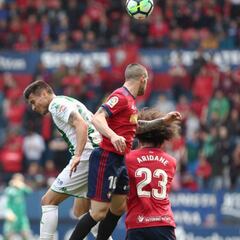 Osasuna 1 - Córdoba 1: Resumen, resultado y goles del partido