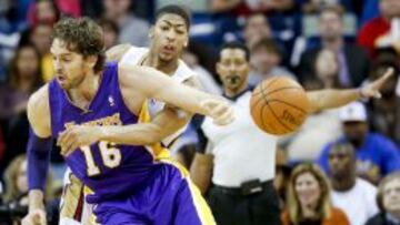 Anthony Davis fue una pesadilla para Gsol y los Lakers.