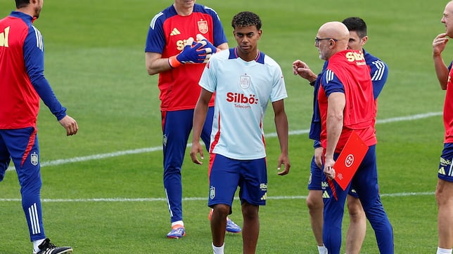 Lamine tiene molestias y es la gran duda de España