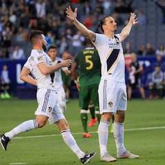 Con un doblete de Zlatan, LA Galaxy derrota 2 a 1 a Portland