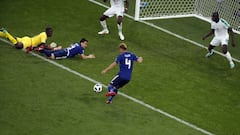 Keisuke Honda dio el empate a Japón ante Senegal