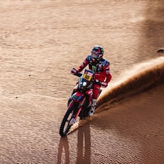 Honda y KTM tiran del pelotón y Barreda aguanta el esprint