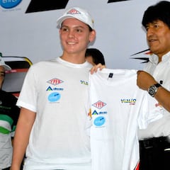 De la escuela al Mundial apoyado por Evo Morales