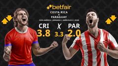 Pronósticos Costa Rica vs. Paraguay: horario, TV, estadísticas y clasificación