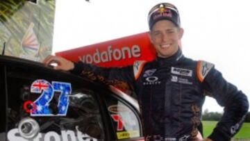 Casey Stoner, en el test que hizo con el V8 Supercars australiano
