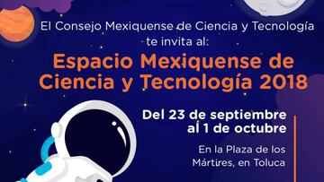 Ya est&aacute; en marcha el Espacio Mexiquense de Ciencia y Tecnolog&iacute;a 2018