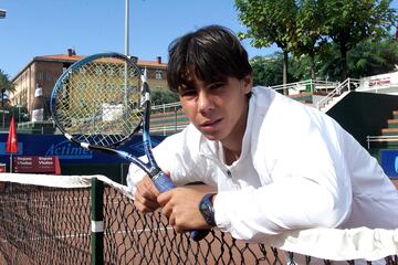 La evoluci¨®n f¨ªsica de Rafa Nadal desde sus inicios