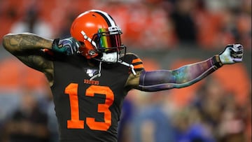 Previo al Draft 2020 tomó fuerza el rumor que colocaba a OBJ fuera de Cleveland y parecía que los Vikings era el principal postor por el wide receiver.