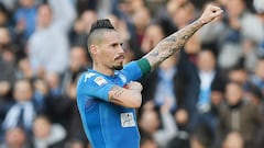 Hamsik receives secret gift from Maradona for Napoli record
