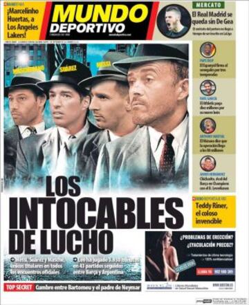 Portadas de la prensa deportiva