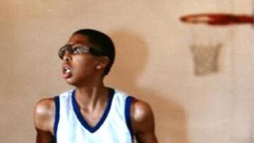 ¿Qué actual jugador NBA lucía este aspecto en el instituto?