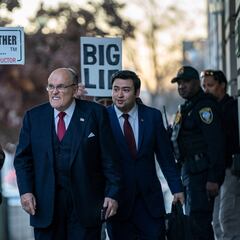 Why did Rudy Giuliani get disbarred in New York?