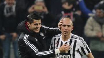 Morata y Zaza.