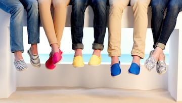 Alpargatas de esparto para verano de colores