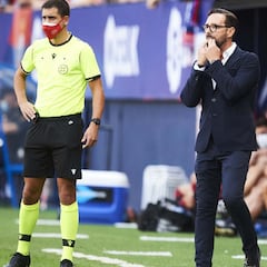 LaLiga denuncia insultos graves a Bordalás en El Sadar