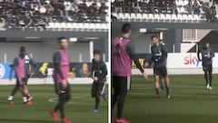 Las 'enojos' de Cristiano en una práctica que generan debate