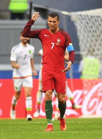 Así fue el partido de Cristiano Ronaldo ante México