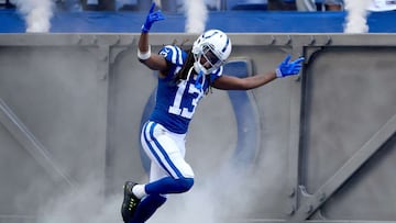 El wide receiver de 31 a&ntilde;os de los Indianapolis Colts fue descartado para el SNF por el head coach Frank Reich debido a una lesi&oacute;n en el cu&aacute;driceps.